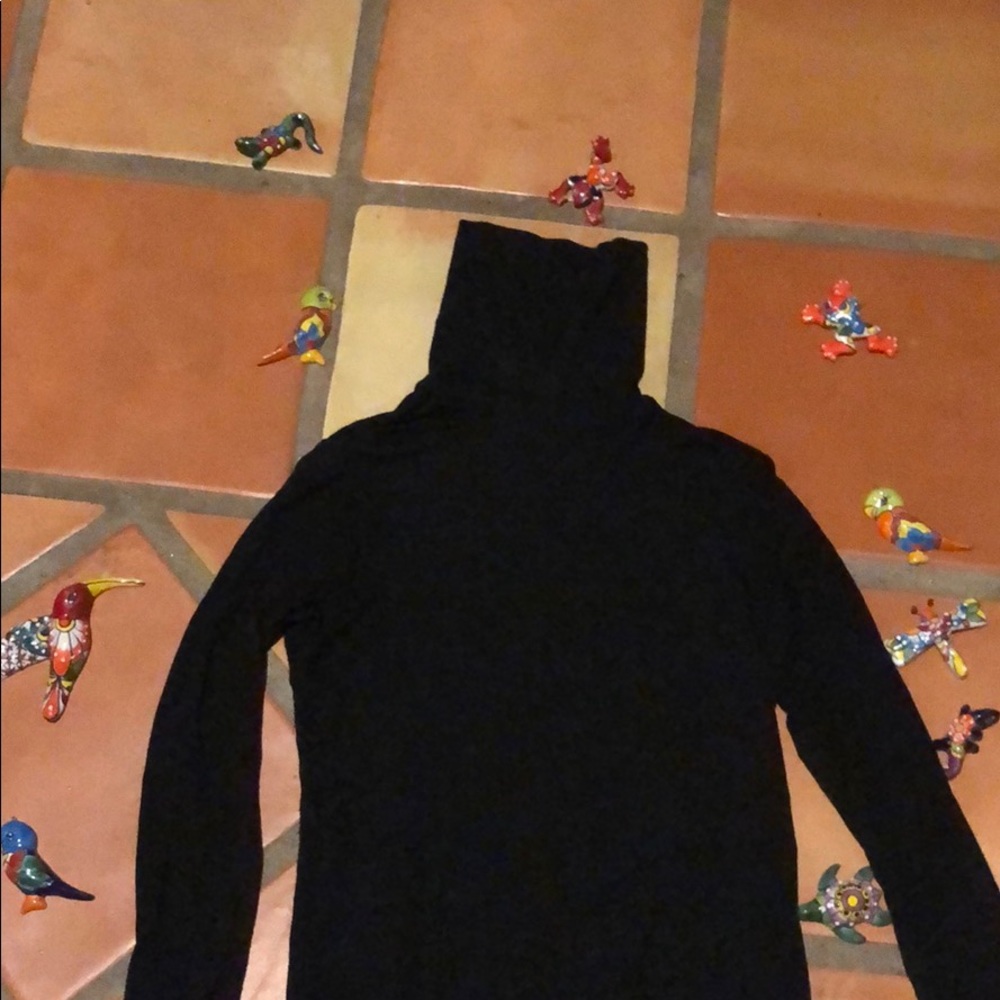 H&M black turtle neck dress